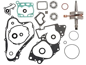 HOT RODS SET ZA POPRAVKU DNA MOTORA SUZUKI RM 85 '02-'24 (VRATILO KOLENASTI, LEŽAJEVI, SEMERINZI, ZAPTIVKE)