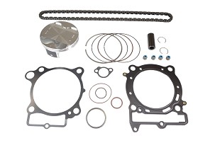 VERTEX SET ZA POPRAVKU GORE MOTORA KAWASAKI KX 450 F (KXF450) '19-'20 (STD. + 0.02MM = 95.98MM) (12.5:1) (KLIP, ZAPTIVKE TOP-END, LANČIĆ RAZVODA)