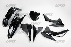 UFO KOMPLET PLASTIKE KTM SX/SXF '13-'15, SX 250 '16 BOJA CRNA (KT515E001)