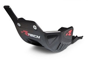 RACETECH (RTECH) 2025/12 ŠTITNIK MOTORA SA TECHNOPOLIMERU YAMAHA WR 250 F / 450 F (WRF) '19-'23, YZF 250 '19-'23, YZF 450 '18-'22, YZ 250 / 450 '19-'23, FANTIC XEF / XXF 450 '21-'23, XEF / XXF 250 '21-'23 BOJA CRNA