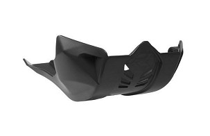 RACETECH (RTECH) 2025/12 ŠTITNIK MOTORA SA TECHNOPOLIMERU HONDA CRF 450 L / X '19-'24, CRF 450 R / RX '17-'20, CRF 250 R / RX '18-'21 BOJA CRNA