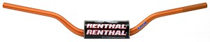 RENTHAL VOLAN 1,1/8 CALA (28,6MM) MX FATBAR HANDLEBAR ORANGE MCGRATH / SHORT PADDED PADDED BOJA NARANDŽASTA SA SUNĐEROM
