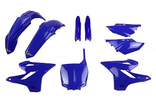 UFO KOMPLET PLASTIKE (FULL KIT) SA ŠTITNICIMA TELESKOPA (AMORTIZERA) YAMAHA YZ 125 '15-'21 YZ 250 '15-'21 BOJA PLAVA (YA319E089)