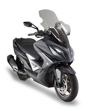 KAPPA VIZIR KYMCO XCITING 400I '13-'17, XCITING S400I '18-'24 - POTREBAN KIT D6112KITK ) 85,5 X 66 CM PROVIDNA