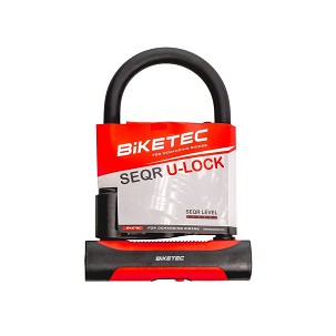 BIKETEC SEQR OSIGURAČ U-LOCK KATANAC 180MM X 260MM, 3 KLJUČA, ŠEKEL 16MM