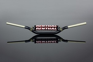 RENTHAL VOLAN 1,1/8 INCH (28,6MM) MX TWINWALL 995 HANDLEBAR BLACK KTM FACTORY ELI TOMAC BOJA CRNA SA SUNĐEROM