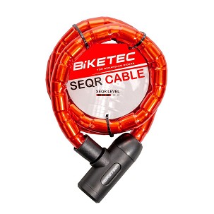 BIKETEC SEQR OSIGURAČ KABLOWE VELIČINA: SAJLA 22MM, 1,4M SA KATANAC, 3 KLJUČA,
