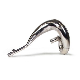 DEP PIPES ARMOURED DIFUZOR/KOMORA/TUBA REZONANSOWA NIKLOWANA (FRONT EXHAUST PIPE NICKEL): SUZUKI RM250 `03-06 (OJAČAN 1,2MM) (PO NARUDŽBINI)