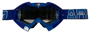 ARIETE NAOČARE RIDING CROWS BASIC BOJA PLAVA/GRANATOWY, VIZIR ANTI FOG, ANTI SCRATCH, UV, ROLL-OFF READY, SUNĐER 2 SLOJNA