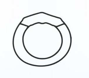 ATHENA 2026/01 ZAPTIVKA POD GLAVU (GLAVE) KTM SX 65 '09-'26, GAS GAS MX 65 '21-'26, HUSQVARNA TC 65 '17-'26, OEM, 45230036000