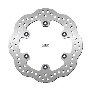 NG DISK KOČIONI ZADNJI KAWASAKI KLR 650 '90-'07, KLE 500 '91-'07 (230X120X5MM) (6X10,5MM) WAVE