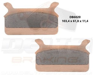 DELTA BRAKING KOČIONE PLOČICE POLARIS 120/500/600/700/800