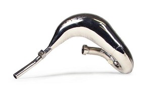 DEP PIPES PROMOCIJA DIFUZOR/KOMORA/TUBA REZONANSOWA NIKLOWANA (FRONT EXHAUST PIPE NICKEL): KTM SX 85 '04-'17, HUSQVARNA TE 85 '14-'17