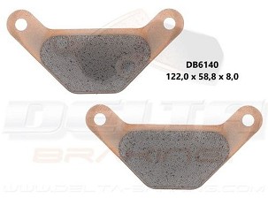DELTA BRAKING KOČIONE PLOČICE POLARIS SNOWMOBILE