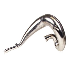 DEP PIPES ARMOURED DIFUZOR/KOMORA/TUBA REZONANSOWA NIKLOWANA (FRONT EXHAUST PIPE NICKEL): YAMAHA YZ 250 '99-'19, YZ 250 X `16-19 (OJAČAN 1,2MM)