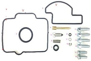 BEARING WORX SET ZA POPRAVKU KARBURATORA HUSABERG TE 250/300 '11-'14, HUSQVARNA TC 125/250, TE 125/250/300 '14-'17, KTM EXC 250/300 '04-'05, SX 125/150 '09-'17, SX 250 '02-'16, XC/XC-W 200/250/300 '06-'16 (26-1514)