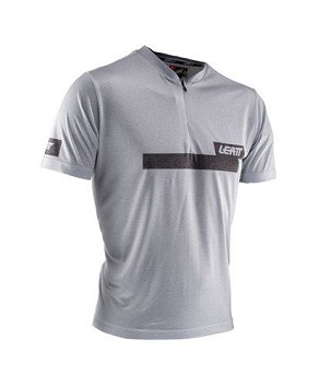 LEATT MAJICA BICIKLOWA SA ZAMKIEM DBX 1.0 ZIP JERSEY SLATE BOJA SIVA VELIČINA M