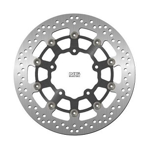 NG DISK KOČIONI PREDNJI SUZUKI GSXR 600 '06-'07, 750 '06, 1000 '05-'08, VZR 1800 '06-'13, VLZ 1800 '17 (310X100X5,0MM) (5X10,5MM) PLUTAJUĆI (SREDINA ALUMINIJUMSKA)