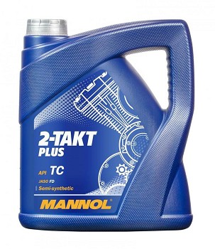 MANNOL ULJE ZA MIESZANKI 2T PLUS 4L (7204) POLUSINTETIČKO (4)