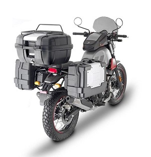 KAPPA NOSAČ KOFERE BOČNE MONOKEY ROYAL ENFIELD SCRAM 411 '22-'24, - TAKOĐE POD KOFERE MONOKEY RETRO-FIT KVE K'VENTURE ALU I KMS K'MISSION ALU