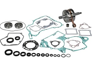 HOT RODS SET ZA POPRAVKU DNA MOTORA HONDA CR 125R '00, (VRATILO KOLENASTI, LEŽAJEVI, SEMERINZI, ZAPTIVKE)