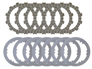 PSYCHIC DISKOVI I PODLOŠKE ZA KVAČILO (KOMPLET) KTM SX 65 '24-'25, HUSQVARNA TC 65 '24-'25, GAS GAS MC 65 '24-'25 (EBS5594)