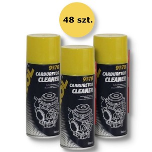 MANNOL CARBURETOR CLEANER SPRAY ZA ČIŠĆENJE KARBURATORA 600 ML (9770) (48) KARTON 48 KOMAD (PAKET)