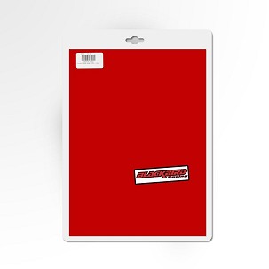 BLACKBIRD KOMPLET NALEPNICA (FOLIJA) (FOLIA CRYSTALL 0,4 MM) 3 X ARKUSZ 47X33CM, BOJA CRVENA