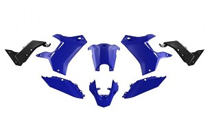 RACETECH (RTECH) KOMPLET PLASTIKE (BEZ PREDNJEG BLATOBRANA) T7 REVOLUTION YAMAHA TENERE 700 '19-'24 BOJA PLAVA/CRNA