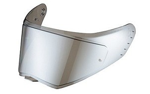 CABERG REZERVNI DEO VIZIR (STAKLO) OGLEDALO (MIRROR), OTPORAN NA OGREBOTINE SA PINOVIMA ZA PINLOCK ZA MODEL DRIFT EVO II BOJA SREBRNO OGLEDALO (BLAGO TAMNO) - SA HOMOLOGACIJOM
