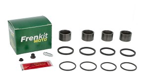 FRENKIT MOTO 2026/05 KOMPLET ZA POPRAVKU KOČIONE ČELJUSTI (ZAPTIVKE + KLIPOVI) J.IUAN (KLIP FI 26MM) PREDNJA BMW CE 04 '22-'26