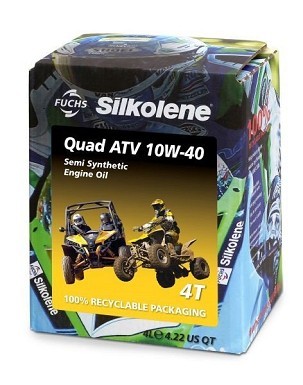 SILKOLENE FUCHS ULJE MOTORNO POLUSINTETIČKO QUAD ATV 4T 10W-40 4L (CUB)