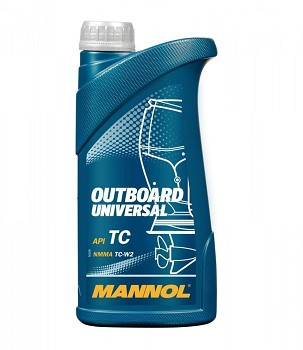 MANNOL ULJE ZA MIESZANKI 2T OUTBOARD UNIVERSAL API TC 1L (7208) (20)