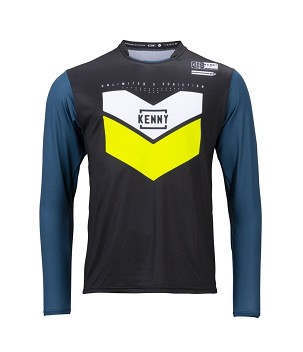 KENNY RACING MAJICA BICIKLOWA MTB MODEL PROLIGHT LIME/BLACK BOJA CRNA/PLAVA/ŽUTA/BELA VELIČINA S