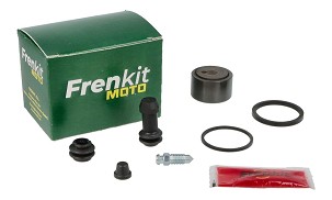 FRENKIT MOTO 2026/05 KOMPLET ZA POPRAVKU KOČIONE ČELJUSTI (ZAPTIVKE + KLIPOVI) BREMBO (KLIP FI 26MM) ZADNJA BMW G 450 X '07-'10