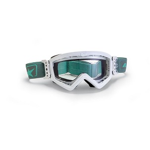 ARIETE NAOČARE MUDMAX EASY BOJA BELA / ZELENA, VIZIR ANTI FOG, ANTI SCRATCH, UV, SUNĐER 3 SLOJNA