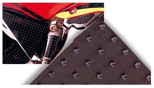 BLACKBIRD KOMPLET NALEPNICA (FOLIJA) ZAŠTITNICH 3 ARKUSZE 25 X 18, BOJA CRNA