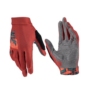 LEATT RUKAVICE BICIKLISTIČKE MTB 1.0 GLOVE LAVA BOJA BORDO VELIČINA S