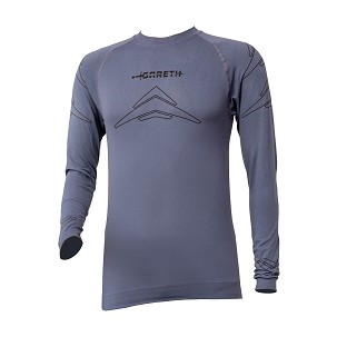 GARETH MAJICA TERMOAKTIVNA SA JONAMI SREBRA "SUMMER' (RASHLADNA) DUGI RUKAV BOJA GRAFIT VELIČINA L