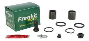 FRENKIT MOTO 2026/05 KOMPLET ZA POPRAVKU KOČIONE ČELJUSTI (ZAPTIVKE + KLIPOVI) BREMBO (KLIP FI 28MM) PREDNJA BMW G 450 X '07-'10, MONSTER 1000 S2R '05-'08, MONSTER 620 '01-'06