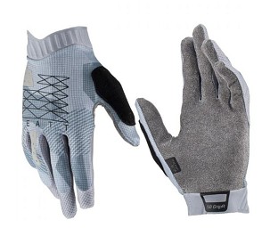 LEATT RUKAVICE BICIKLISTIČKE MTB 1.0 GRIPR GLOVE TITANIUM BOJA SIVA VELIČINA S