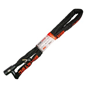 BIKETEC SEQR LANAC CP 1,5M/OCZKO 10MM WBUDOWANY ZAMEK 3 KLUCZE