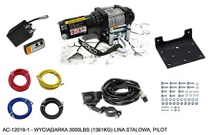 BRONCO VITLO 3000LBS (1361KG) LINA ČELIČNA 4.8MM X 15.2M, PILOT