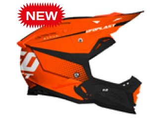 UFO KACIGA ECHUS CROSS FIBERGLASS BOJA NARANDŽASTA FLUO/CRNA VELIČINA M ( ECE 22R06 ) - KOLEKCJA 2025/2026