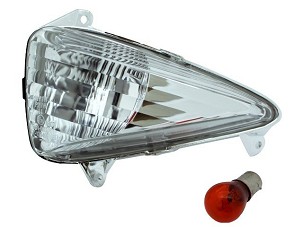 NACHMAN MIGAVAC HONDA CBF 600S 04-09, CB 1000, XL 1000N LEVI PREDNJI, BELE STAKLO (MC-01902L-1) (9922N)