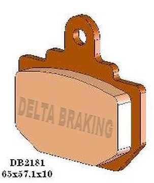 DELTA BRAKING PLOČICE KOČIONE KH111 ZADNJI HONDA FL 350R ODYSSEY '85-'87, DALJINSKI UPRAVLJAČ 400 R/RK/RL '89-'93