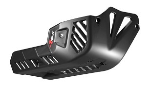 RACETECH (RTECH) 2025/12 ŠTITNIK MOTORA SA TECHNOPOLIMERU YAMAHA T7 / TENERE 700 '19-'25, TENERE WORLD RAID / T7 WR 700 '22-'25 BOJA CRNA