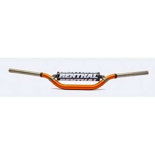 RENTHAL VOLAN 7/8 CALA (22MM) MX MINI HANDLEBAR ORANGE KAWASAKI KX 65 02-16 PADDED BOJA NARANDŽASTA SA SUNĐEROM