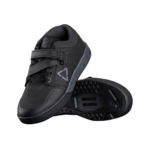 LEATT ČIZME BICIKLISTIČKE 4.0 CLIP (SPD) SHOE BLACK BOJA CRNA VELIČINA 42 / 26.5 cm