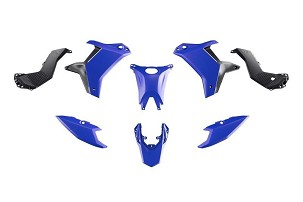 RACETECH (RTECH) 2025/12 KOMPLET PLASTIKE (BEZ PREDNJEG BLATOBRANA) T7 YAMAHA TENERE 700 '25-'26 BOJA PLAVA / CRNA